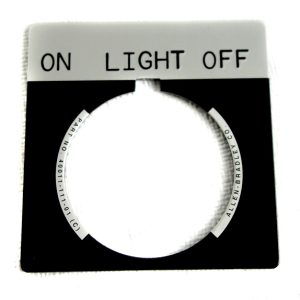 A-B Legend Light, 30mm,  "On-Light-Off"