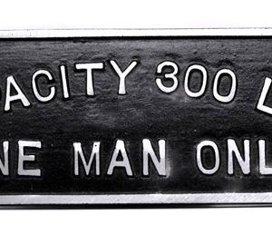 SMC 300 lb. Capacity Plate (For Car)