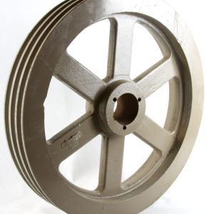 SMC Traction Sheave 20" OD, 3 Groove for 1/2" Cable: Requires Q2 Hub