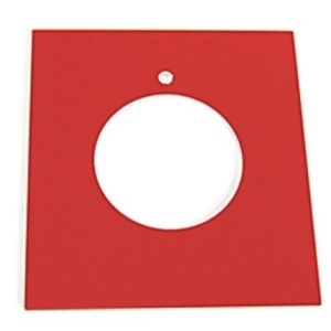 A-B Legend Plates-Red