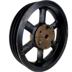 SMC Deflector Sheave, 16"x3 Groove for 1/2" Hoist Cable w/ 1-1/4" Hub