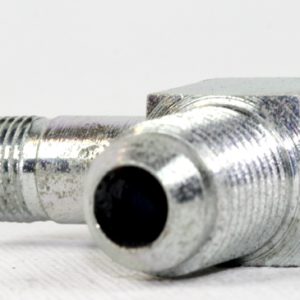 1/8" Male Iron Pipe to #6 Flare Fitting, 90 Degree