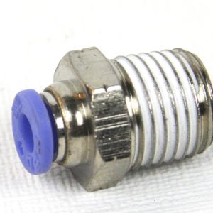 Air Fitting 1/4" NPT to 5/32" Push Fitting - Straight