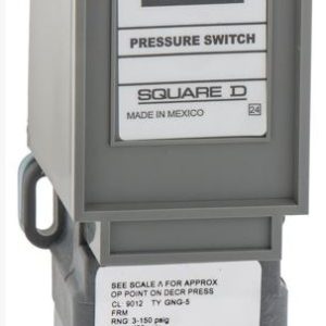 Square D Air Pressure Switch (Pressure Range 3 - 150)