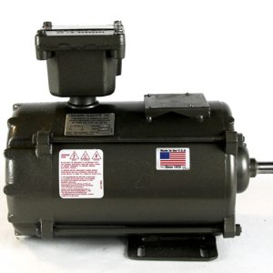 Courion Cold Weather Retiring Cam Motor Explosion Proof; Includes 115V Space Heater, Low Temp Grease, and Sealed Bearings
