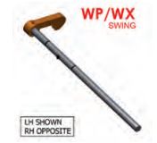 GAL 17-1/2" Long, WP/WX Interlock Latch