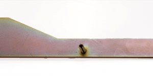 Freight Door Interlock Bolt Arm RH: 1/4" Stainless Steel