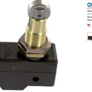 Limit Switch Precision Snap Action with Roller Plunger Screw Terminals SPDT 1-N.O. & 1-N.C. 15 Amp Used on Distributor ADM Newman Bean Leg