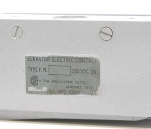 H-W Limit Switch for Governor: NEMA 1