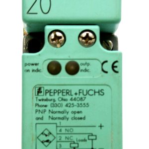Pepperl & Fuchs Proximity Switch 24VDC   1NO/1NC Contact, this switch has been replaced with NBB20-U4-A2, see item #40284
