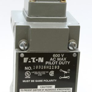 C-H Limit Switch 10316H1193 Push Roller Head, Type LX    1NO/1NC