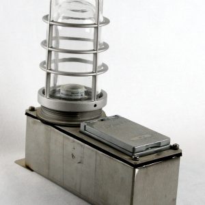 CJA Pit Light & GFCI Receptacle-NEMA 4X: Light Bulb not included