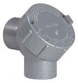 Aluminum Capped Conduit Elbow Female-Female 1/2"