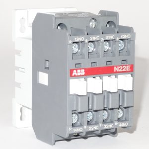 ABB Control Relay 480V coil, 3amp @ 400V, 2NO/2NC
: Used on Eurodrives for Fast Response Brake #N22E
: Replaced with NF22E-14