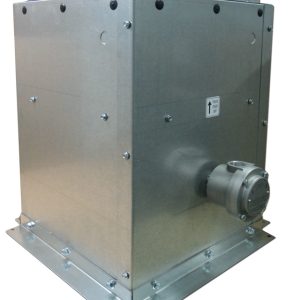 CJA Cab Ventilation Fan 716-220-XP: Sealed Motor : Aluminum Fan Blade: One Speed: Class I and II,  Division 1, Groups C, D, F & G  : Size: 20" squared x 23.5" tall