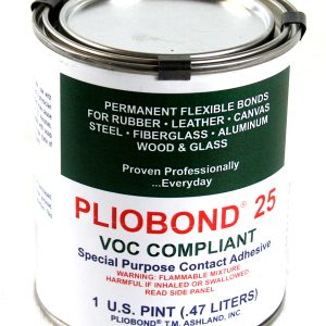 H & S Glue For Brake Shoe Linings Pliobond #25, 16 oz. can