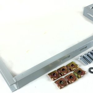 Freight Car/Counterweight Bracket Assembly - 2000 lb. Car Capacity: Powder Coated Blue