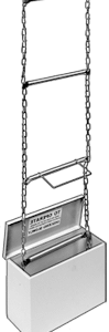 10' Stainless Steel Emergency Escape Ladder(4) 1/2" x 1-1/4" bolts(4) 1/2" nuts(4) 1/2' lock washers(2) 1/2" x 4" wedge anchors with nuts, lock washers & flat washers