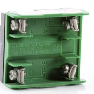 A-B Contact Block 800T-XAY, Stackable Sealed Switch Block, 1-N.O./1- N.C.:Old number 800T-XAP