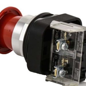A-B Push/Pull 800T-FXT6D4 Red Mushroom Head 2 Position W/ (1) 800T-XD4 1-N.O. Contact Block
