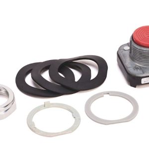A-B Pushbutton 800T-A6 Red Mushroom Push-Pull  (less contact)