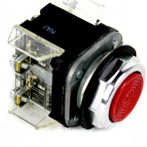 A-B Pushbutton Red 800T-A6A2 Flush Head