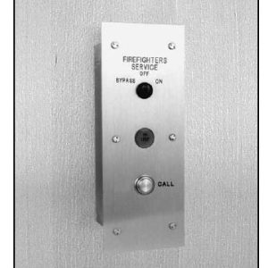 CJA Hall Station: Includes: Call Button, In Use Light & Phase I Fire Service 702H: NEMA 4X: Available in Surface or Flush Mount