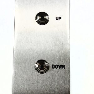 CJA Hall Station w/ Up & Down Buttons Nema 4X- 24V Blue LEDS