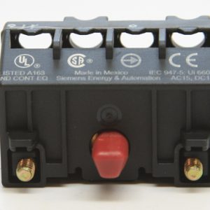 Siemens Accessory Contact Block Kit 52BAJ (1 NC contact)