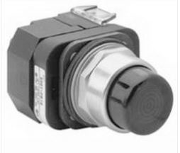 A-B Lighted Pushbutton with 1 NO Contact 24VDC  White LED