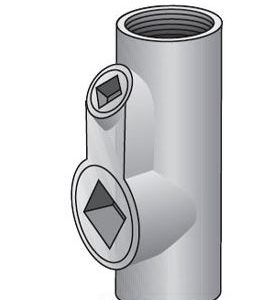 Malleable Iron Seal Fitting Any Angle 3/4"