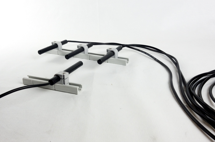 CJA Proximity Magnetic Selector.
: Includes 2 Sensor Rails; 1 that has 3 Sensors Positioned on it (LU, DZ, LD), and one that has 1 (set)
: 3 Magnets for Each Intermediate Floor & 2 Magnets for Each Terminal
: 10 Magnets are Included. Good for 4 Floors
: Additional floors require 3 more magnets - Image 2
